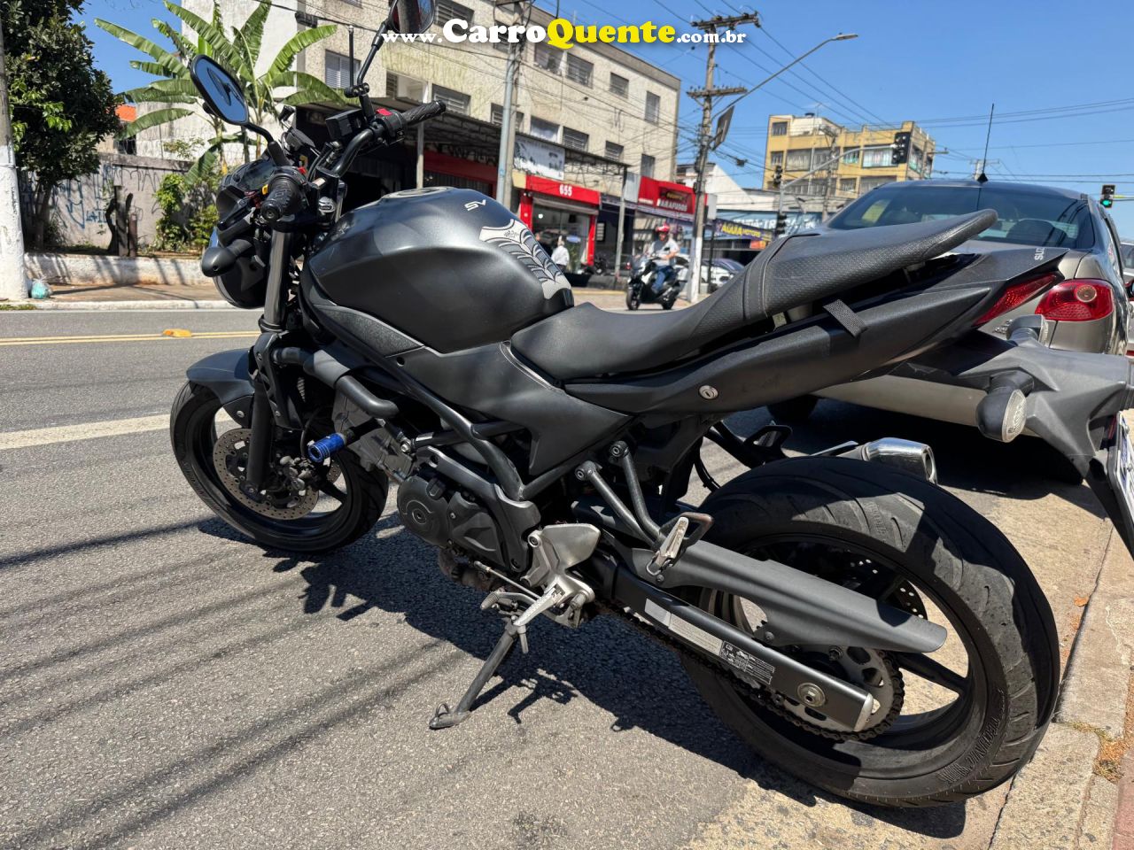 SUZUKI   SV650A   PRETO 2019 600 GASOLINA - Loja