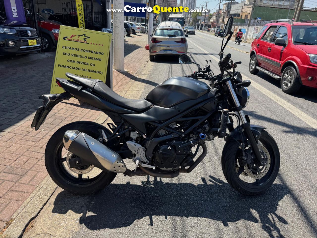 SUZUKI   SV650A   PRETO 2019 600 GASOLINA - Loja