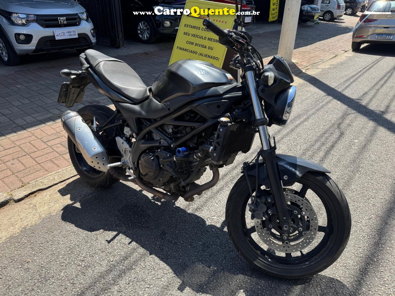 SUZUKI   SV650A   PRETO 2019 600 GASOLINA - Loja