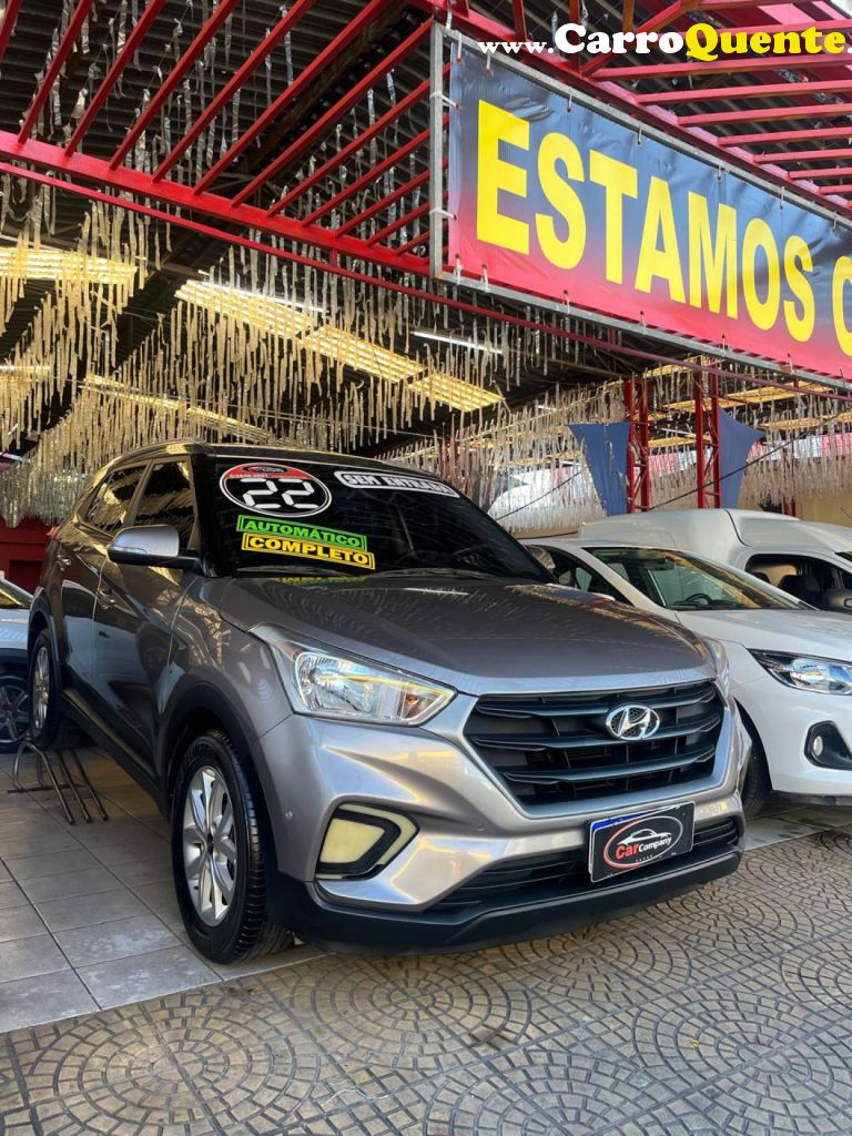 HYUNDAI   CRETA ACTION 1.6 16V FLEX AUT.   PRATA 2022 1.6 FLEX - Loja