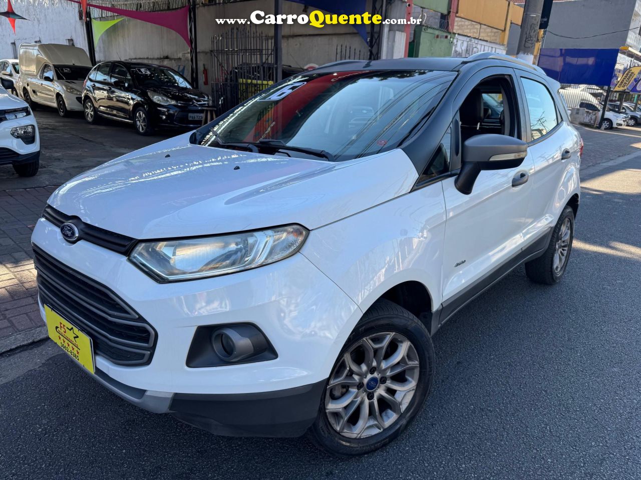 FORD   ECOSPORT FREESTYLE 2.0 16V 4WD FLEX 5P   BRANCO 2016 2.0 FLEX - Loja