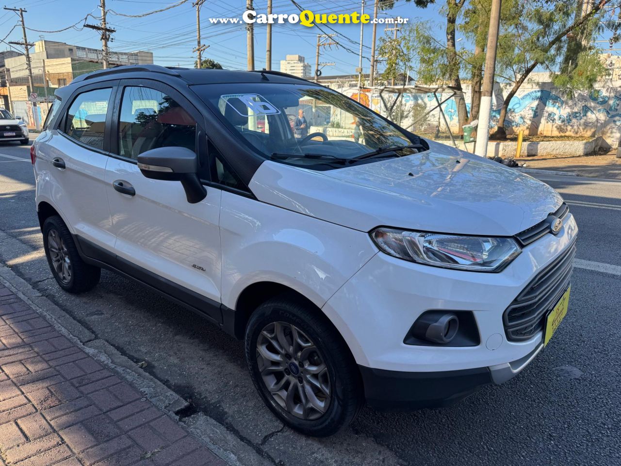 FORD   ECOSPORT FREESTYLE 2.0 16V 4WD FLEX 5P   BRANCO 2016 2.0 FLEX - Loja