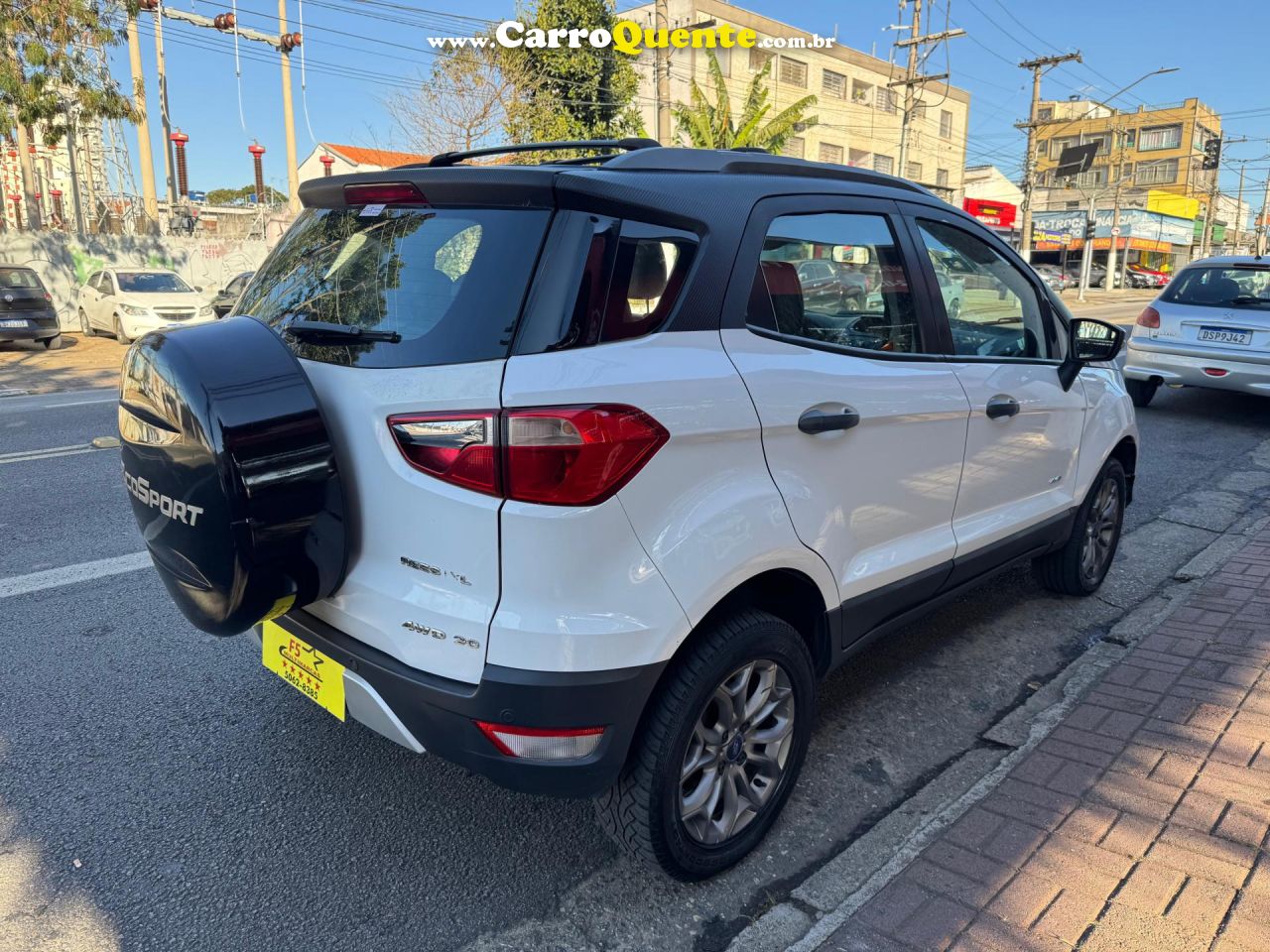 FORD   ECOSPORT FREESTYLE 2.0 16V 4WD FLEX 5P   BRANCO 2016 2.0 FLEX - Loja
