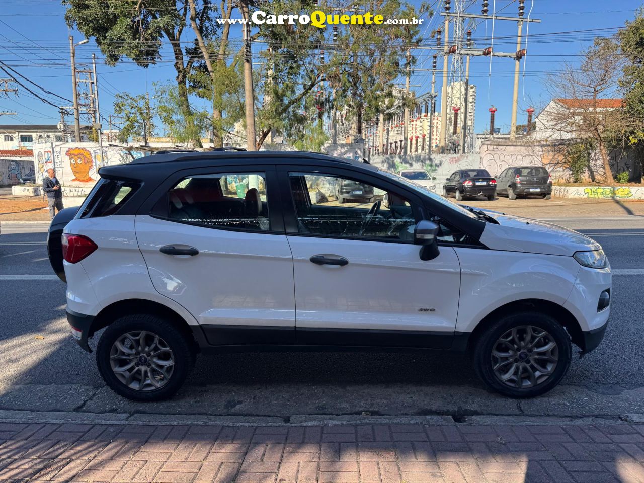 FORD   ECOSPORT FREESTYLE 2.0 16V 4WD FLEX 5P   BRANCO 2016 2.0 FLEX - Loja