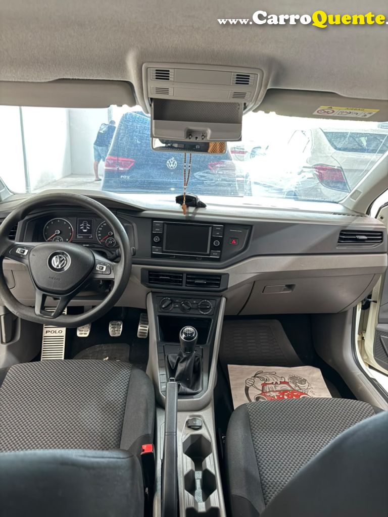 VOLKSWAGEN   POLO 1.6 MSI FLEX 16V 5P   BRANCO 2019 1.6 FLEX - Loja