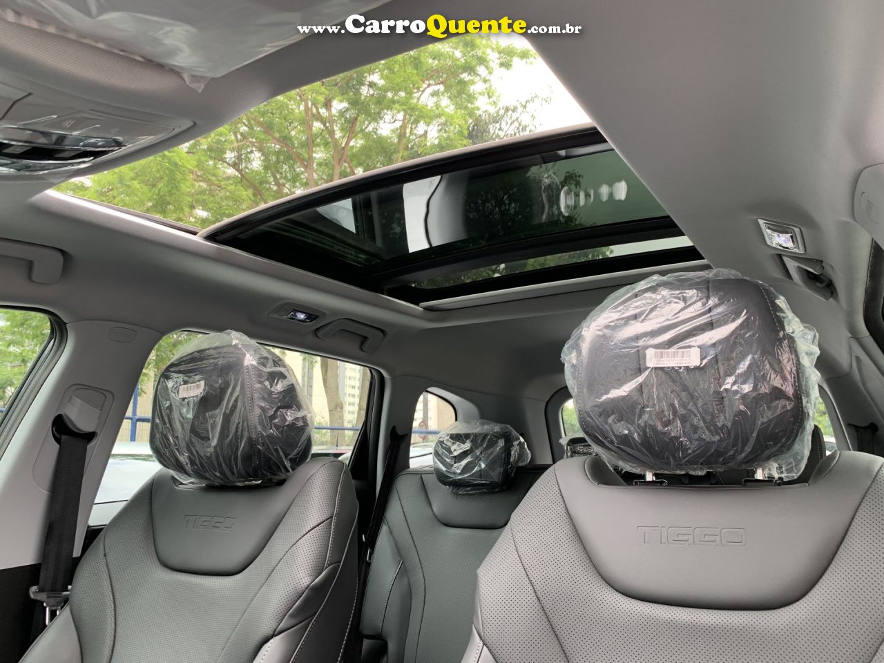 CHERY   TIGGO 8 MAX DRIVE 1.6 TURBO AUT.   CINZA 2024 1.6 T GASOLINA - Loja