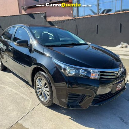 TOYOTA   COROLLA GLI 1.8 FLEX 16V  AUT.   PRETO 2017 1.8 FLEX
