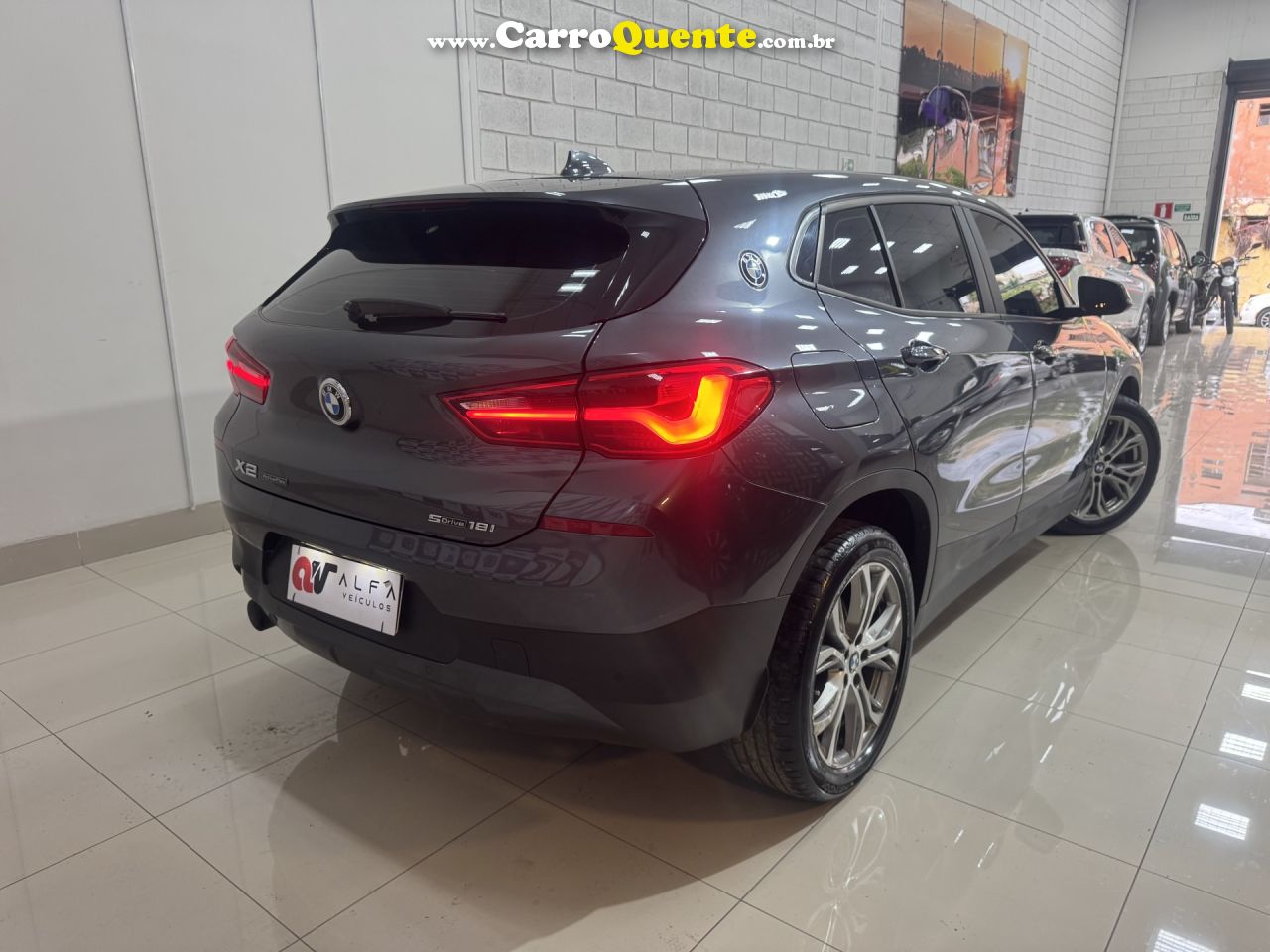 BMW   X2 SDRIVE 18I 1.5 ACTIVEFLEX 136CV AUT.   CINZA 2020 1.5 GASOLINA - Loja