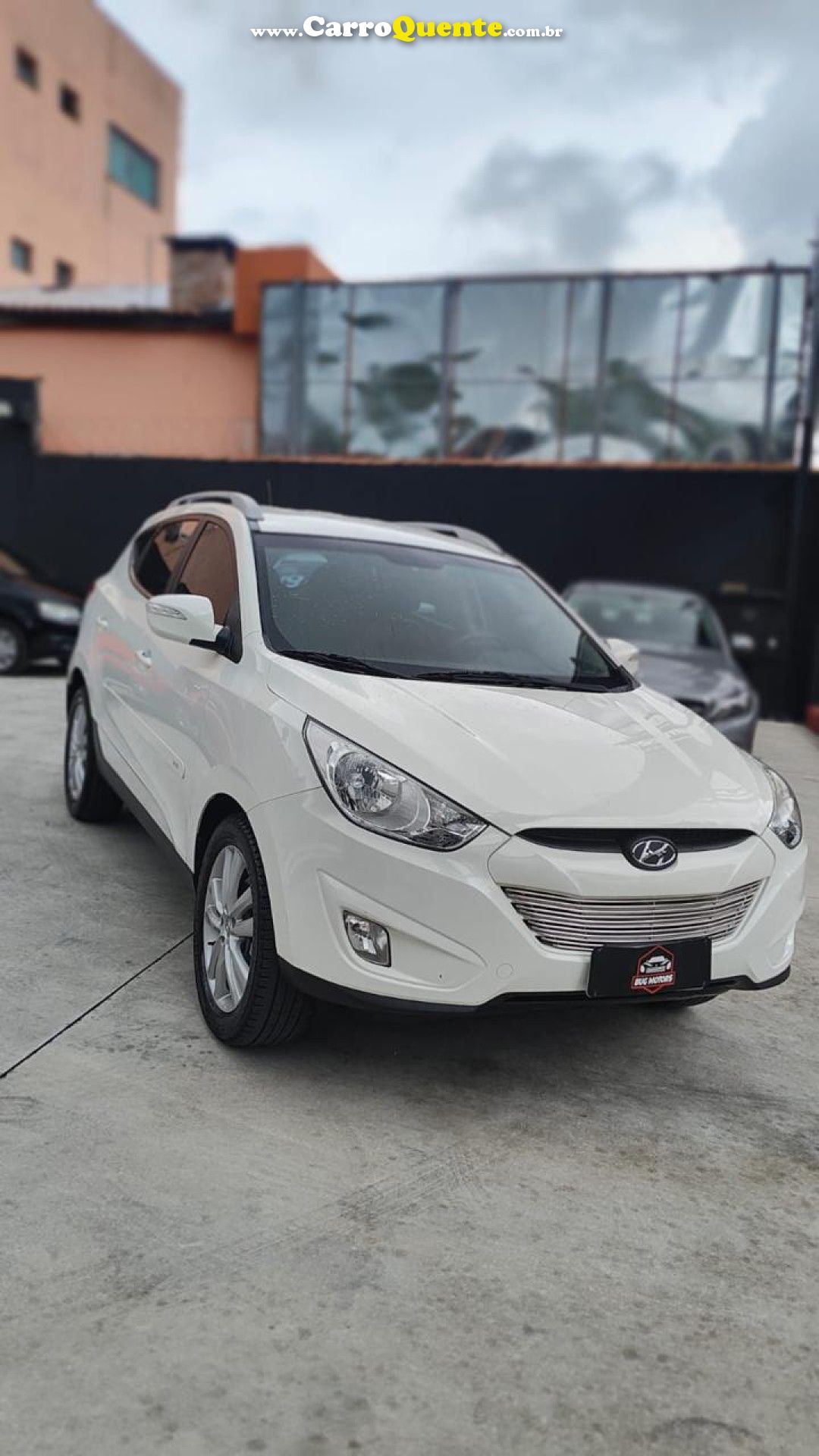 HYUNDAI   IX35 GLS 2.0 16V 2WD FLEX AUT.   BRANCO 2015 2.0 FLEX - Loja
