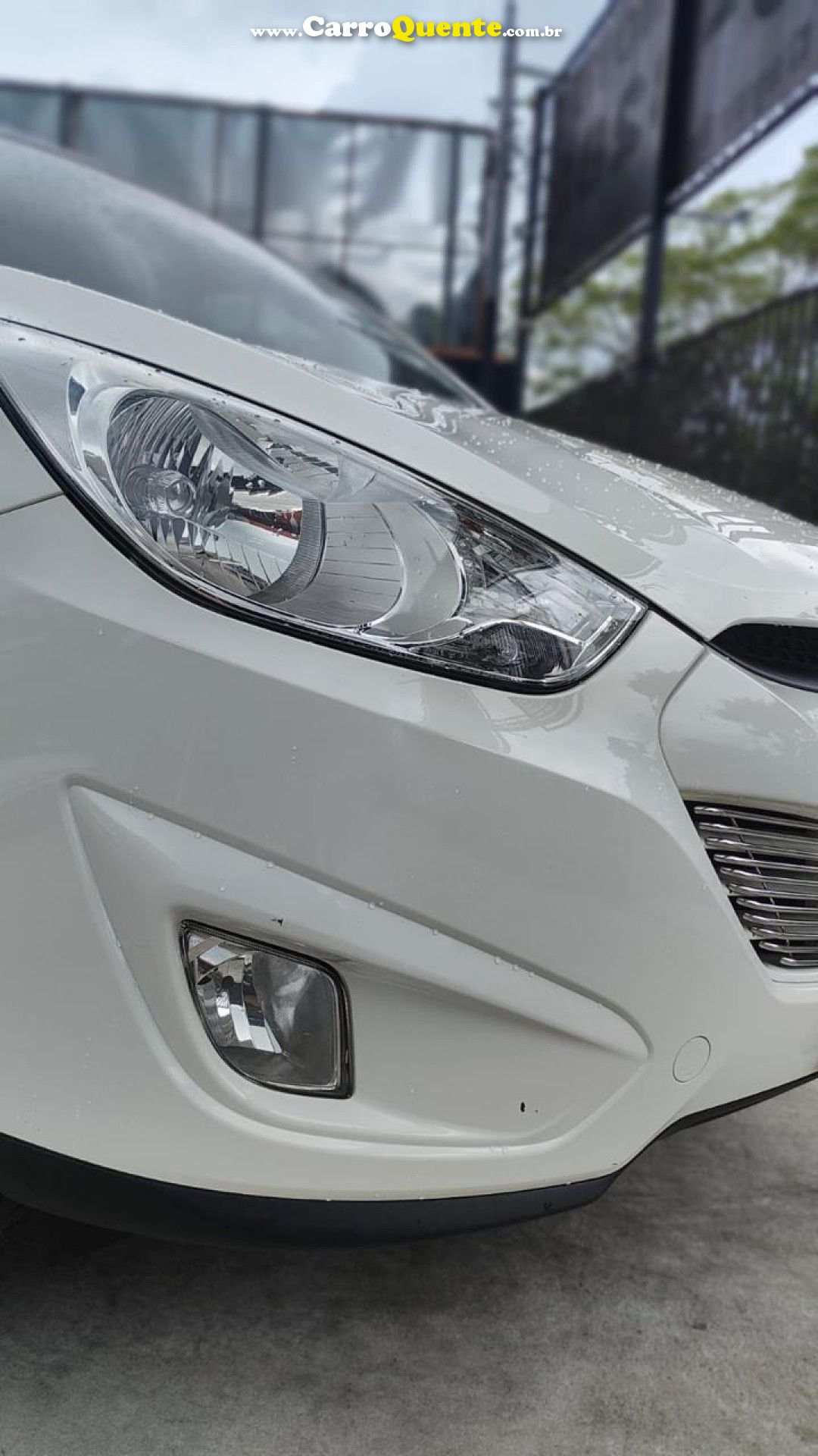 HYUNDAI   IX35 GLS 2.0 16V 2WD FLEX AUT.   BRANCO 2015 2.0 FLEX - Loja