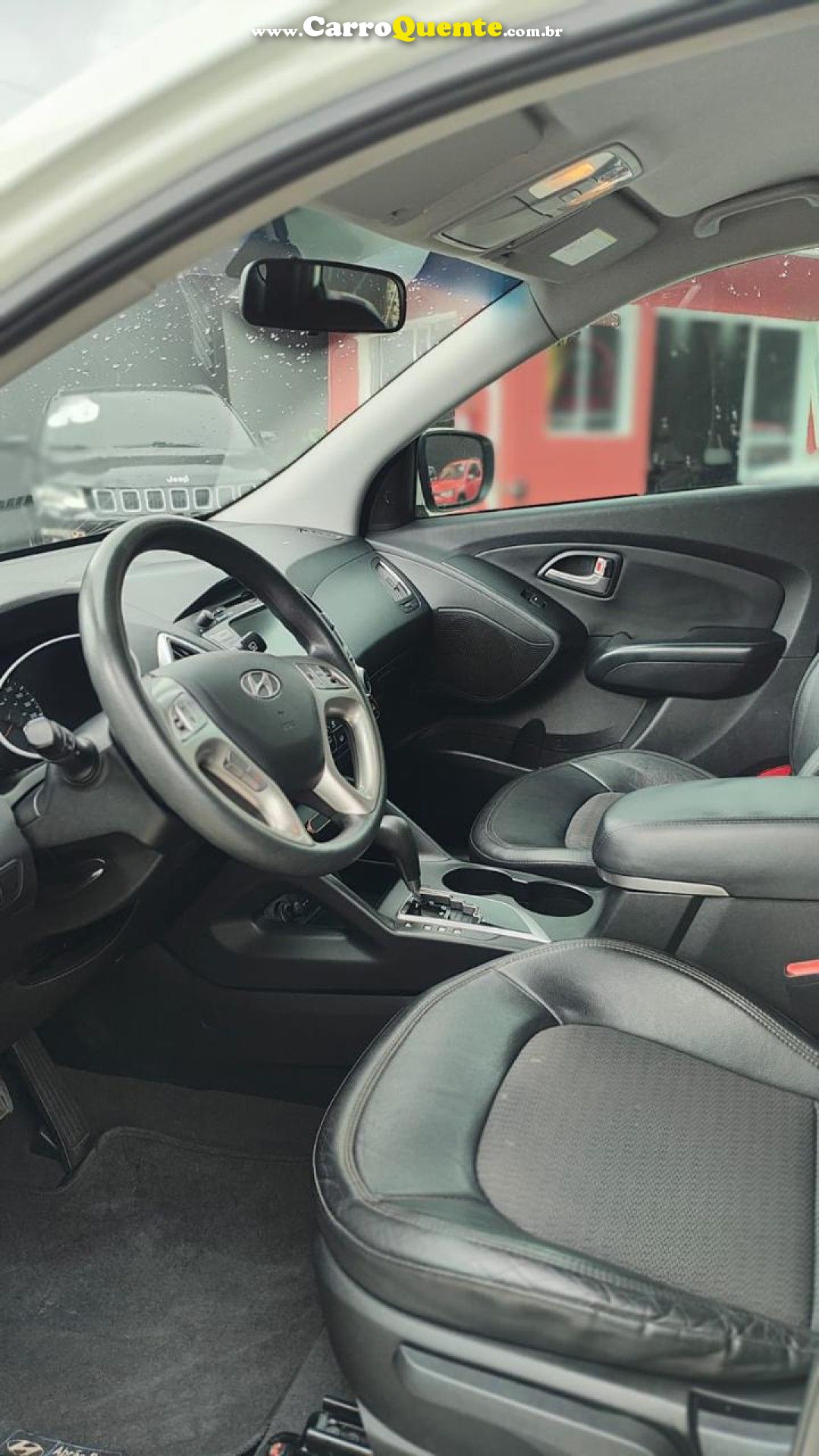 HYUNDAI   IX35 GLS 2.0 16V 2WD FLEX AUT.   BRANCO 2015 2.0 FLEX - Loja