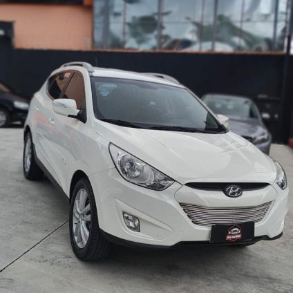 HYUNDAI   IX35 GLS 2.0 16V 2WD FLEX AUT.   BRANCO 2015 2.0 FLEX