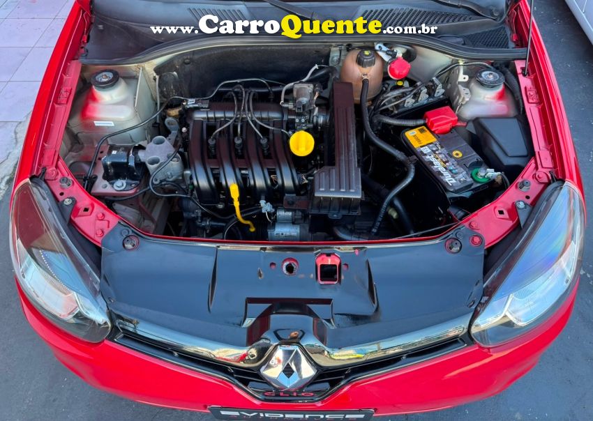 Renault CLIO 1.0 AUTHENTIQUE 16V FLEX 4P MANUAL - Loja