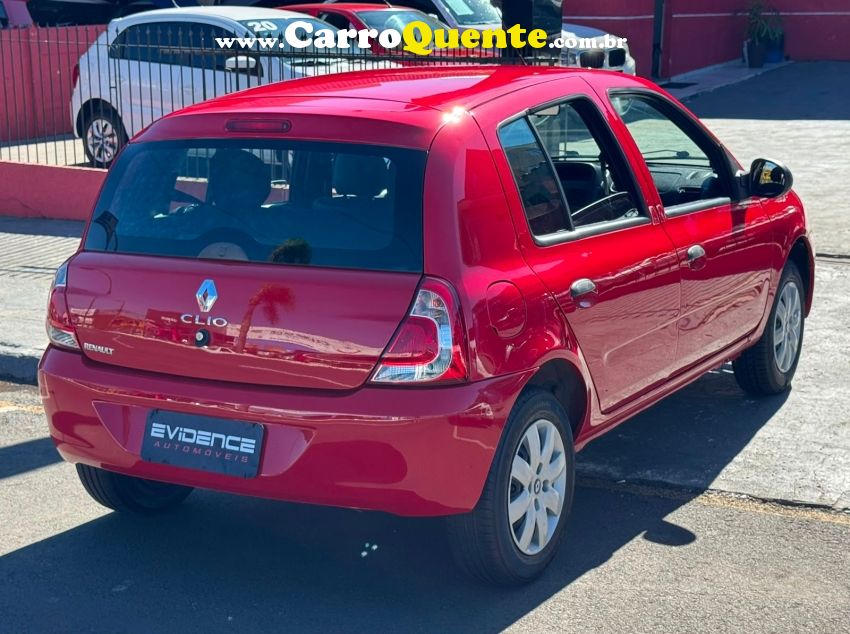 Renault CLIO 1.0 AUTHENTIQUE 16V FLEX 4P MANUAL - Loja