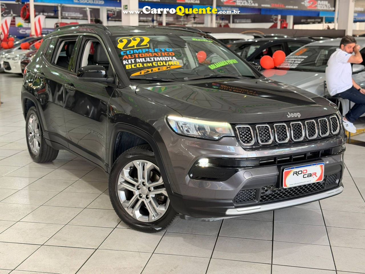 JEEP COMPASS 1.3 T270 TURBO LONGITUDE 2022 - Loja