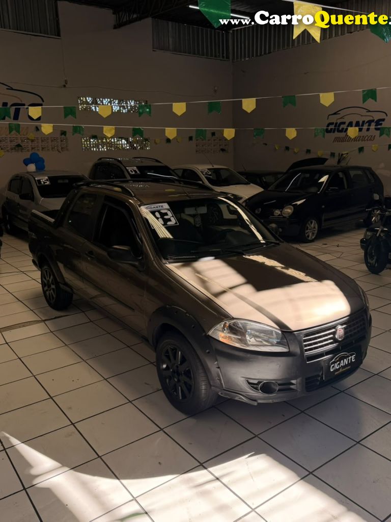 FIAT   STRADA WORKING CELEB.1.4 FIRE FLEX 8V CD   CINZA 2013 1.4 FLEX - Loja