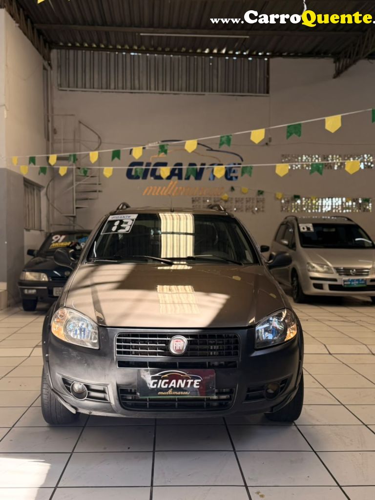 FIAT   STRADA WORKING CELEB.1.4 FIRE FLEX 8V CD   CINZA 2013 1.4 FLEX - Loja
