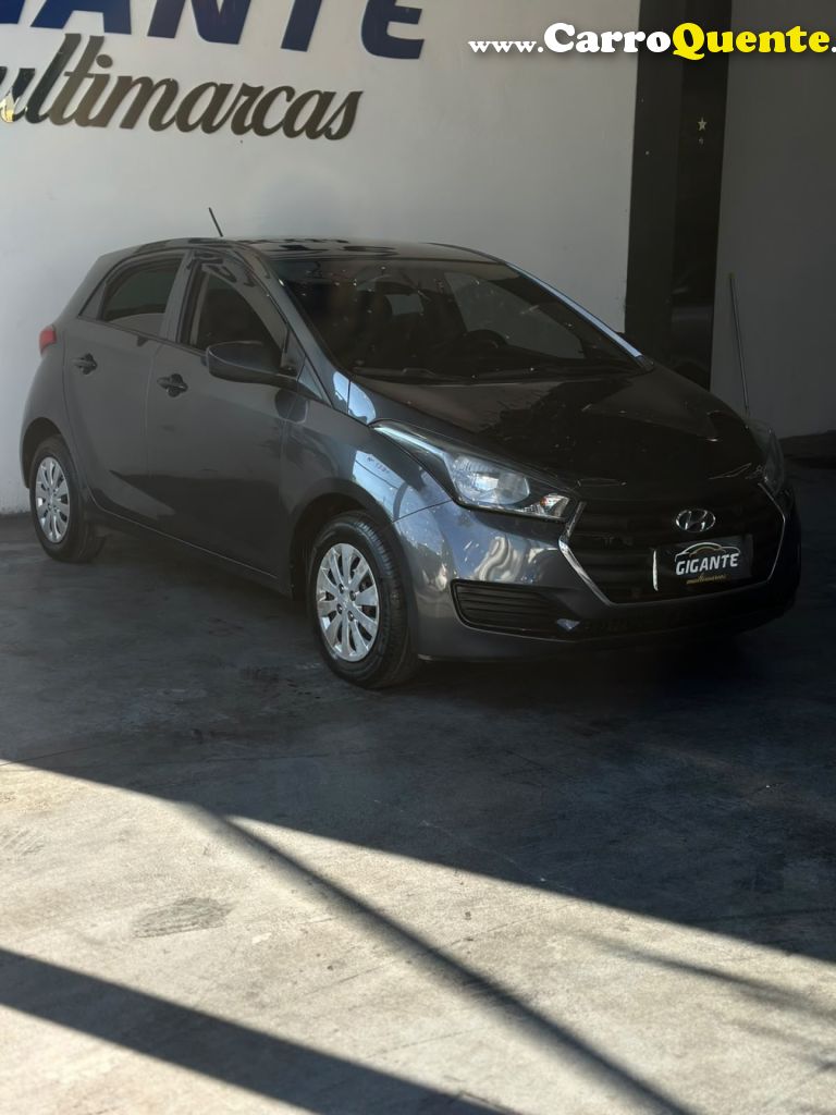 HYUNDAI   HB20 COMF.C.PLUSC.STYLE 1.0 FLEX 12V   CINZA 2017 1.0 FLEX - Loja