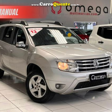 RENAULT   DUSTER DYNAMIQUE 1.6 FLEX 16V MEC.   PRATA 2013 1.6 FLEX