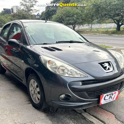 PEUGEOT   207 XR SPORT 1.4 FLEX 8V 5P   CINZA 2010 1.4 FLEX