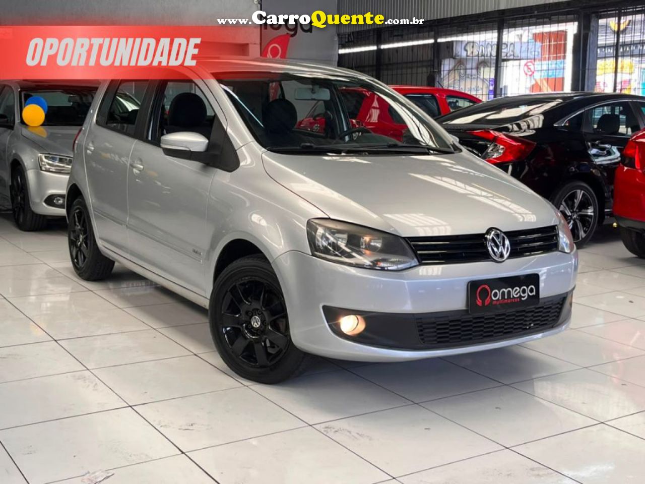 VOLKSWAGEN   FOX 1.0 MI TOTAL FLEX 8V 5P   PRATA 2014 1.0 FLEX - Loja