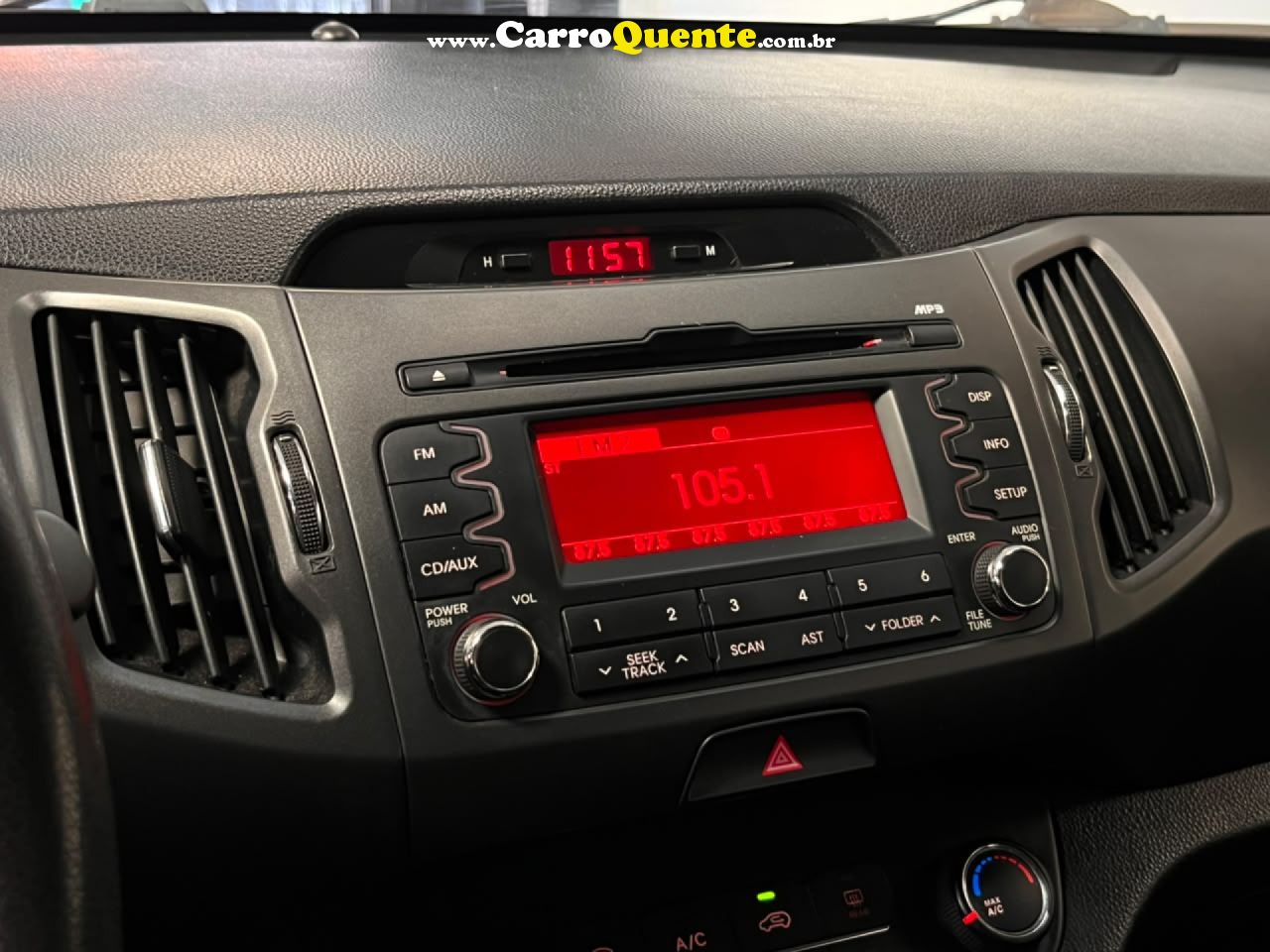 KIA   SPORTAGE LX 2.0 16V 2.0 16V FLEX  AUT.   PRATA 2014 2.0 FLEX - Loja