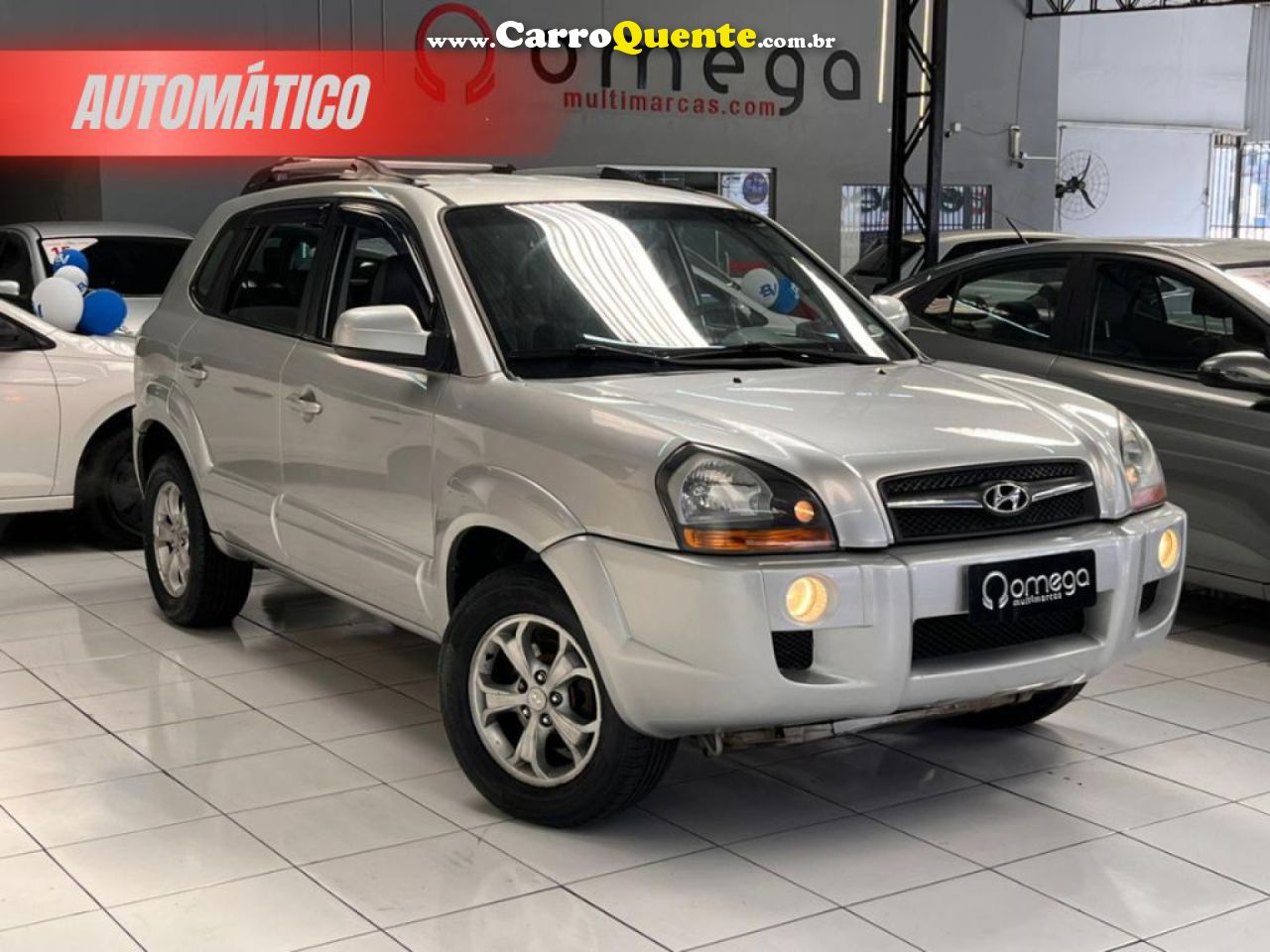 HYUNDAI   TUCSON 2.0 16V FLEX AUT.   PRATA 2016 2.0 FLEX - Loja