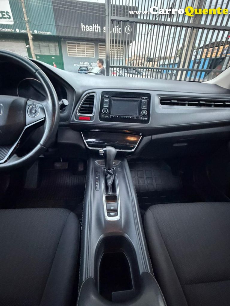 HONDA   HR-V EX 1.8 FLEXONE 16V 5P AUT.   PRETO 2018 1.8 GASOLINA - Loja