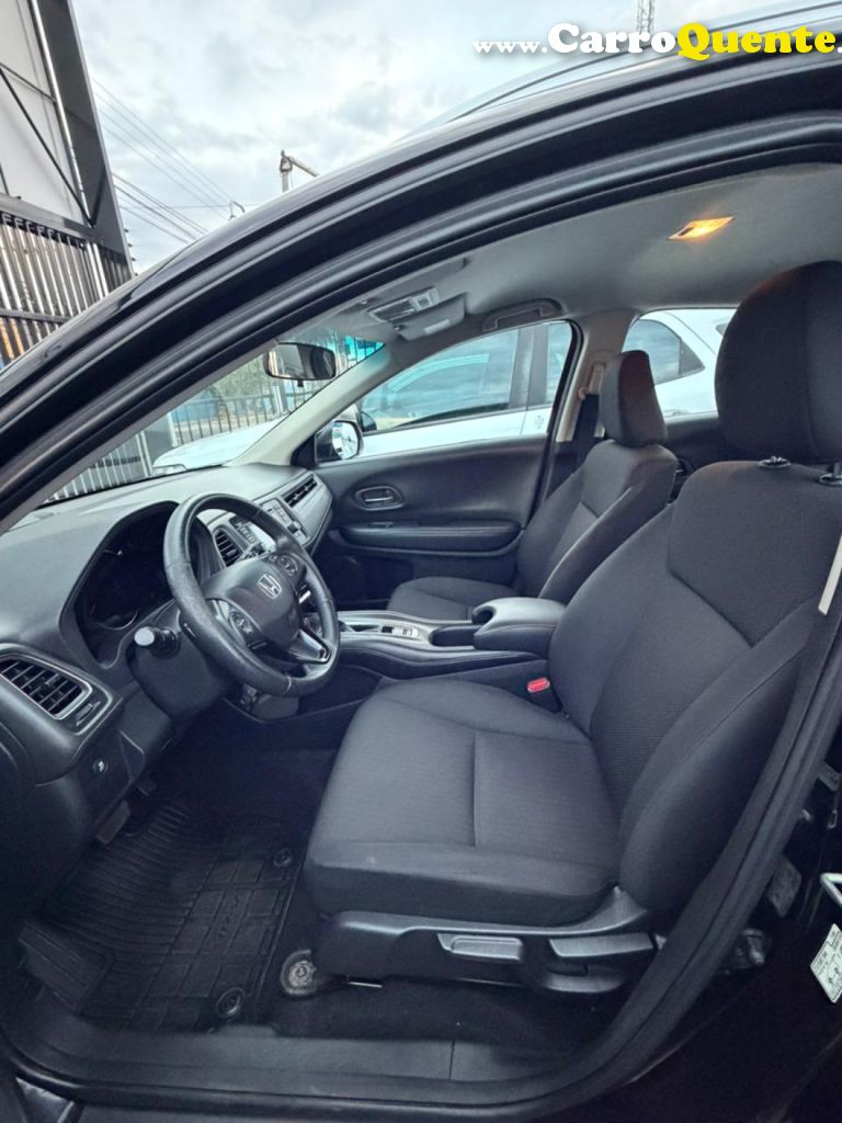 HONDA   HR-V EX 1.8 FLEXONE 16V 5P AUT.   PRETO 2018 1.8 GASOLINA - Loja