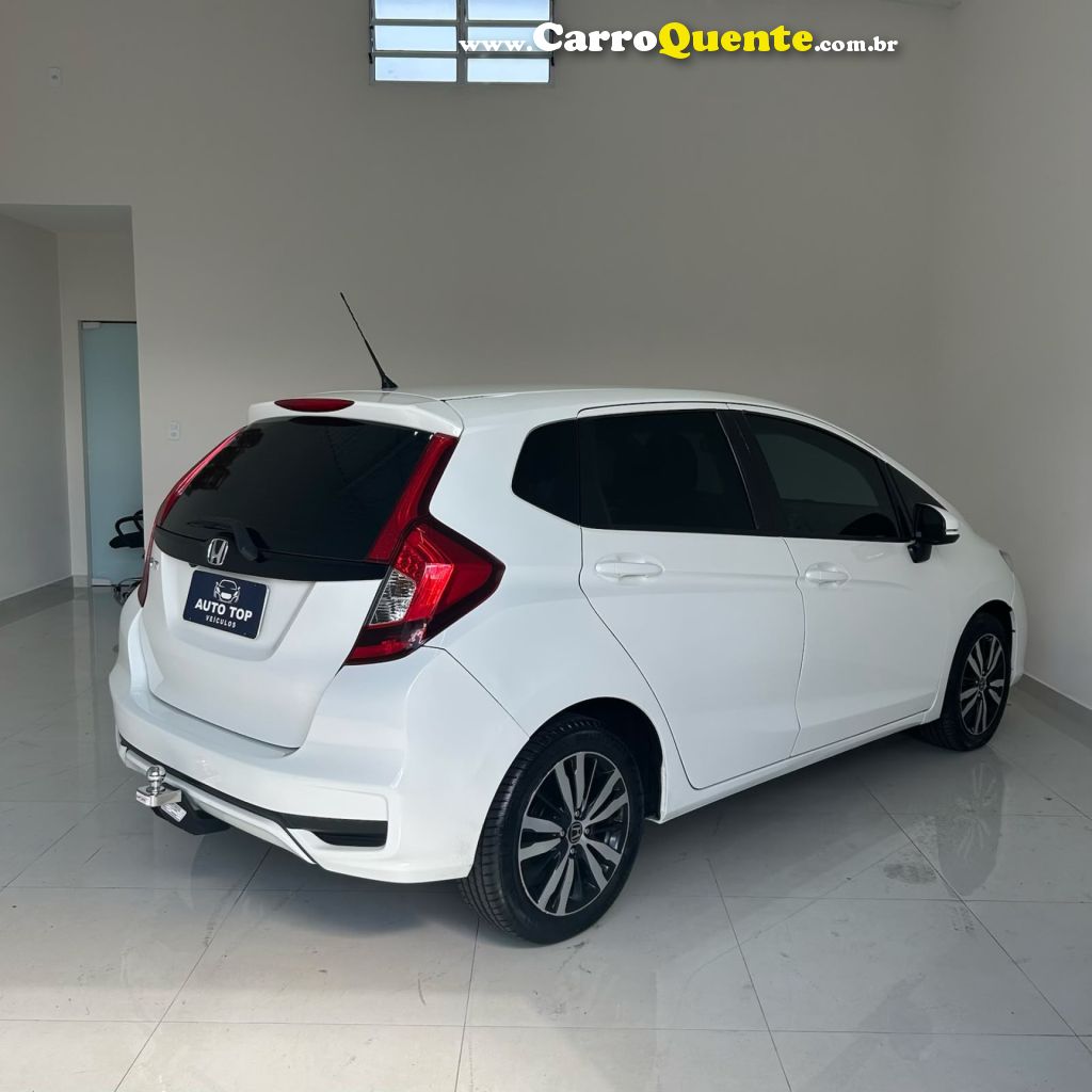 HONDA   FIT EXSEX 1.5 FLEXFLEXONE 16V 5P AUT.   BRANCO 2018 1.5 GASOLINA - Loja