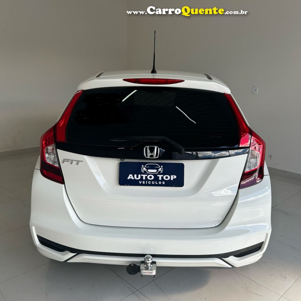 HONDA   FIT EXSEX 1.5 FLEXFLEXONE 16V 5P AUT.   BRANCO 2018 1.5 GASOLINA - Loja