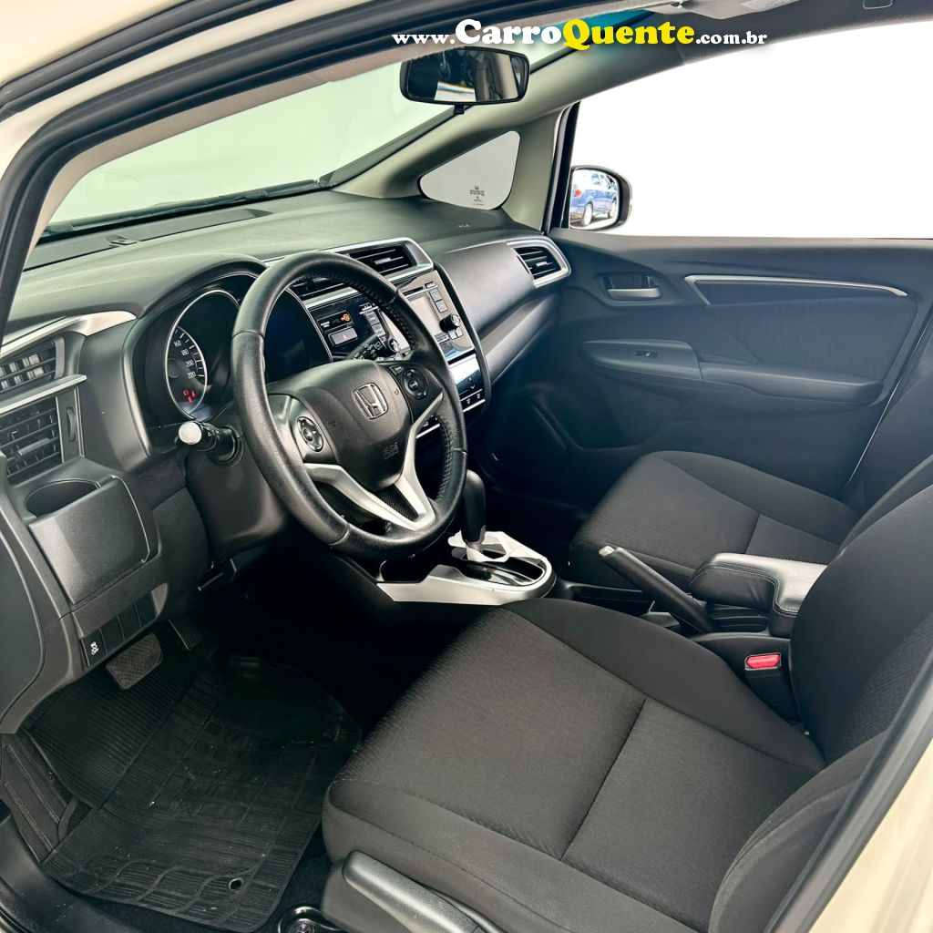 HONDA   FIT EXSEX 1.5 FLEXFLEXONE 16V 5P AUT.   BRANCO 2018 1.5 GASOLINA - Loja