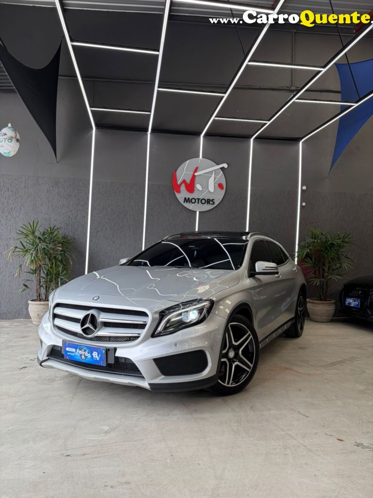 MERCEDES-BENZ   GLA 250 SPORT 2.0 TB 16V 4X2  211CV AUT.   PRATA 2015 2.0 GASOLINA - Loja