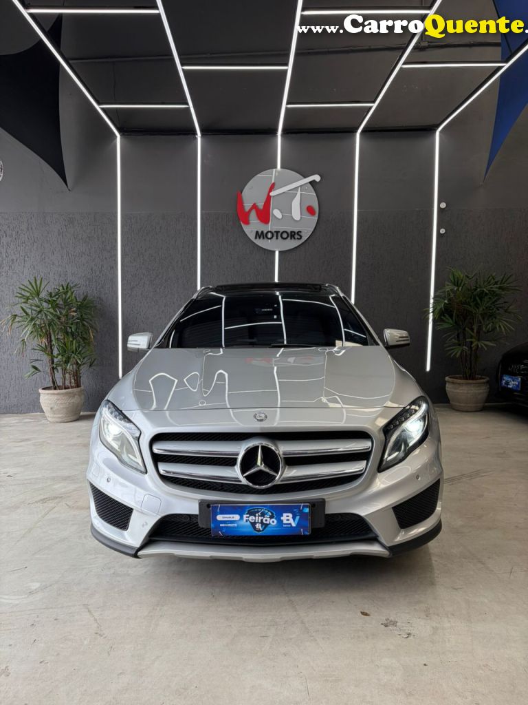 MERCEDES-BENZ   GLA 250 SPORT 2.0 TB 16V 4X2  211CV AUT.   PRATA 2015 2.0 GASOLINA - Loja