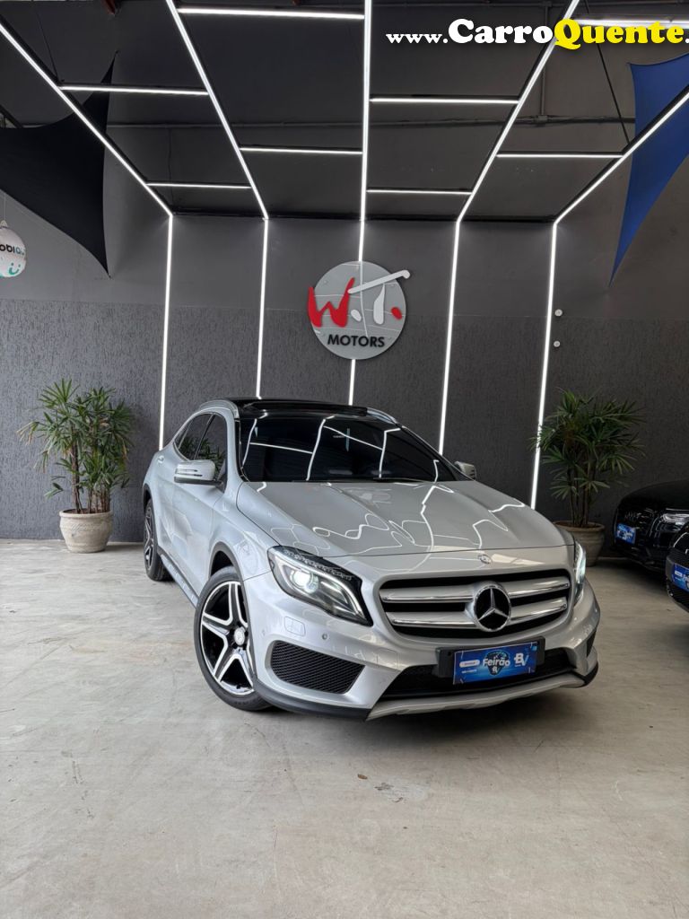 MERCEDES-BENZ   GLA 250 SPORT 2.0 TB 16V 4X2  211CV AUT.   PRATA 2015 2.0 GASOLINA - Loja