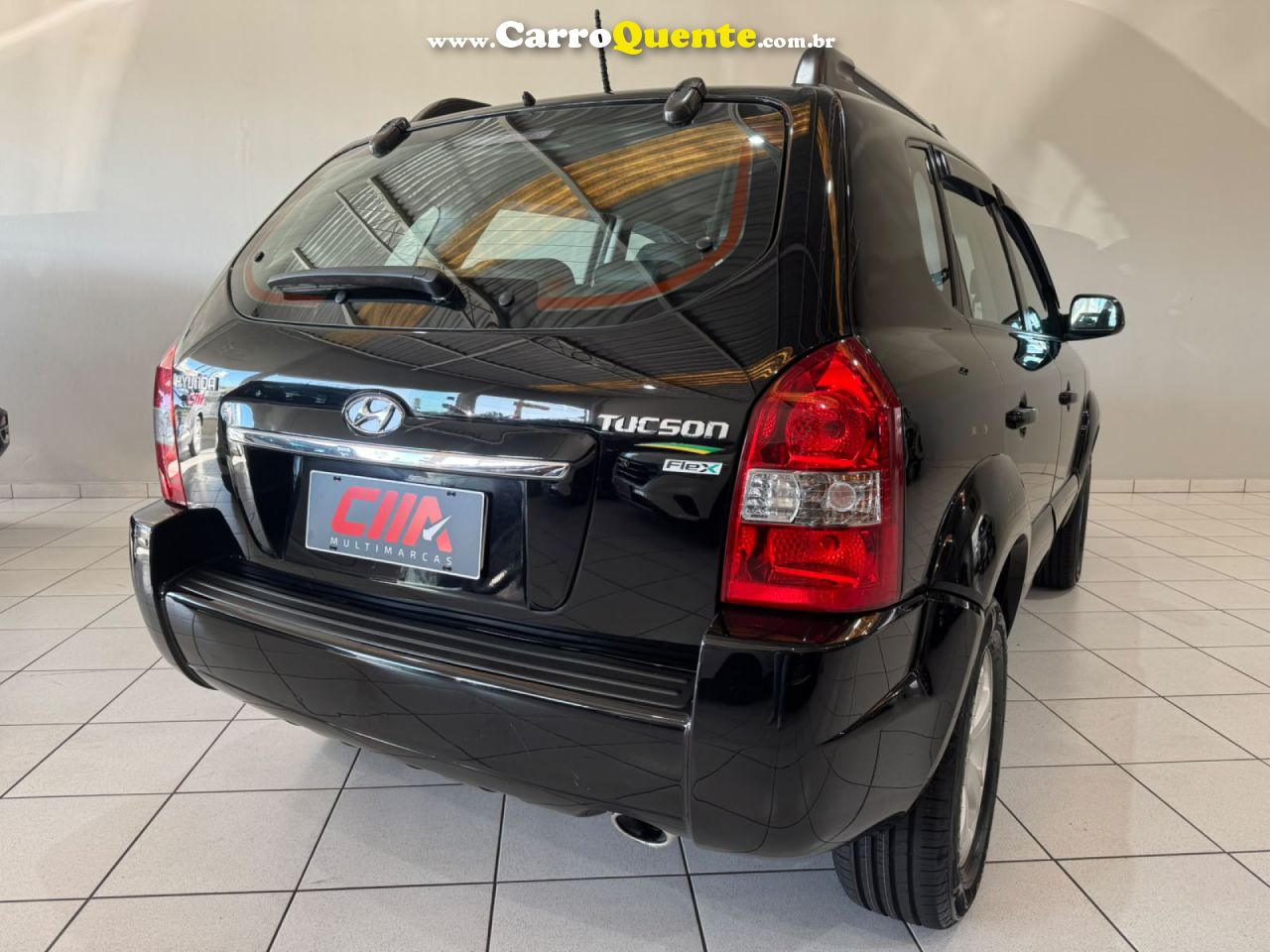 HYUNDAI   TUCSON 2.0 16V FLEX AUT.   PRETO 2013 2.0 FLEX - Loja