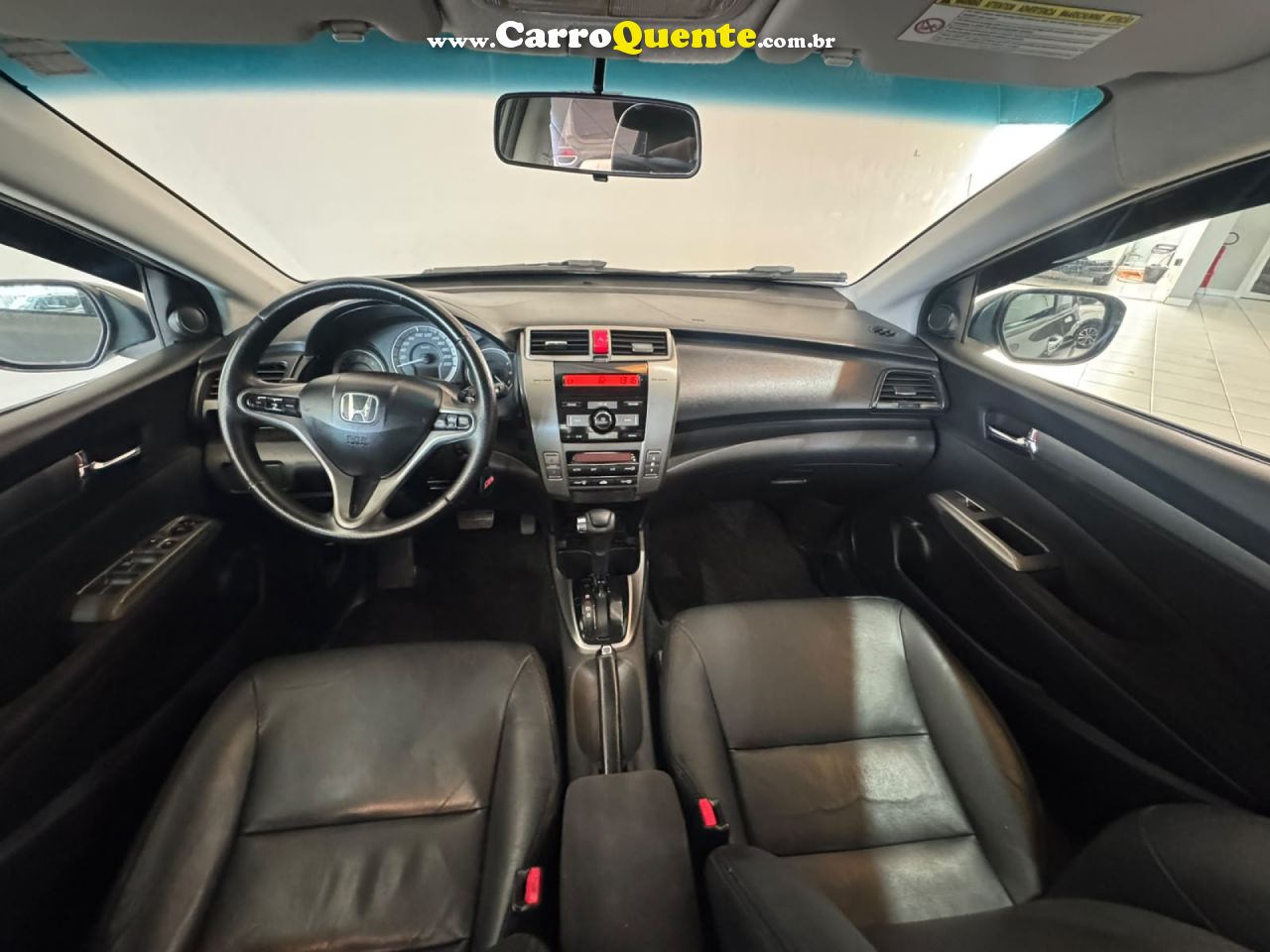 HONDA   CITY SEDAN EX 1.5 FLEX 16V 4P AUT.   CINZA 2013 1.5 FLEX - Loja
