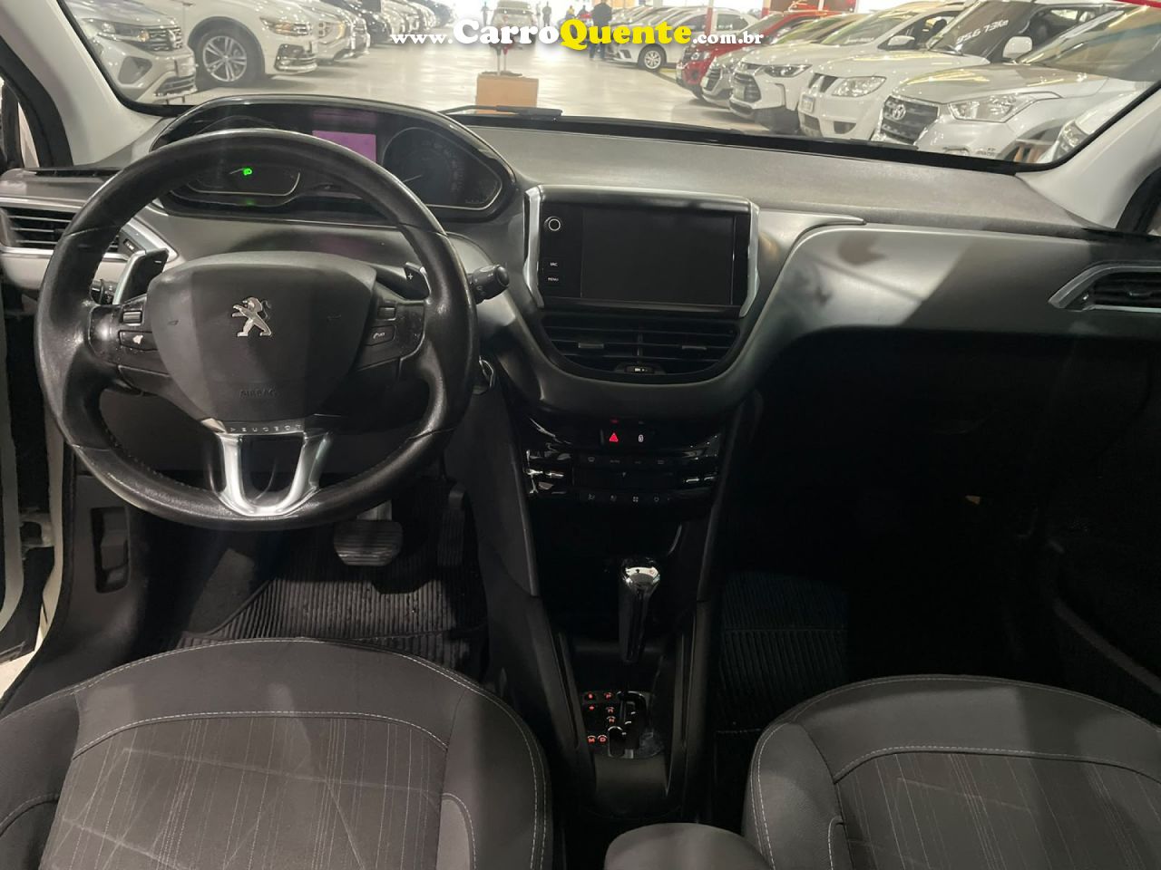 PEUGEOT   208 GRIFFE 1.6 FLEX 16V 5P AUT.   BRANCO 2016 1.6 FLEX - Loja