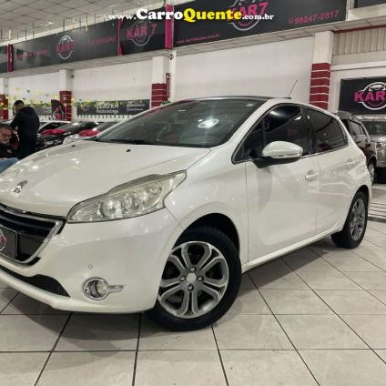 PEUGEOT   208 GRIFFE 1.6 FLEX 16V 5P AUT.   BRANCO 2016 1.6 FLEX