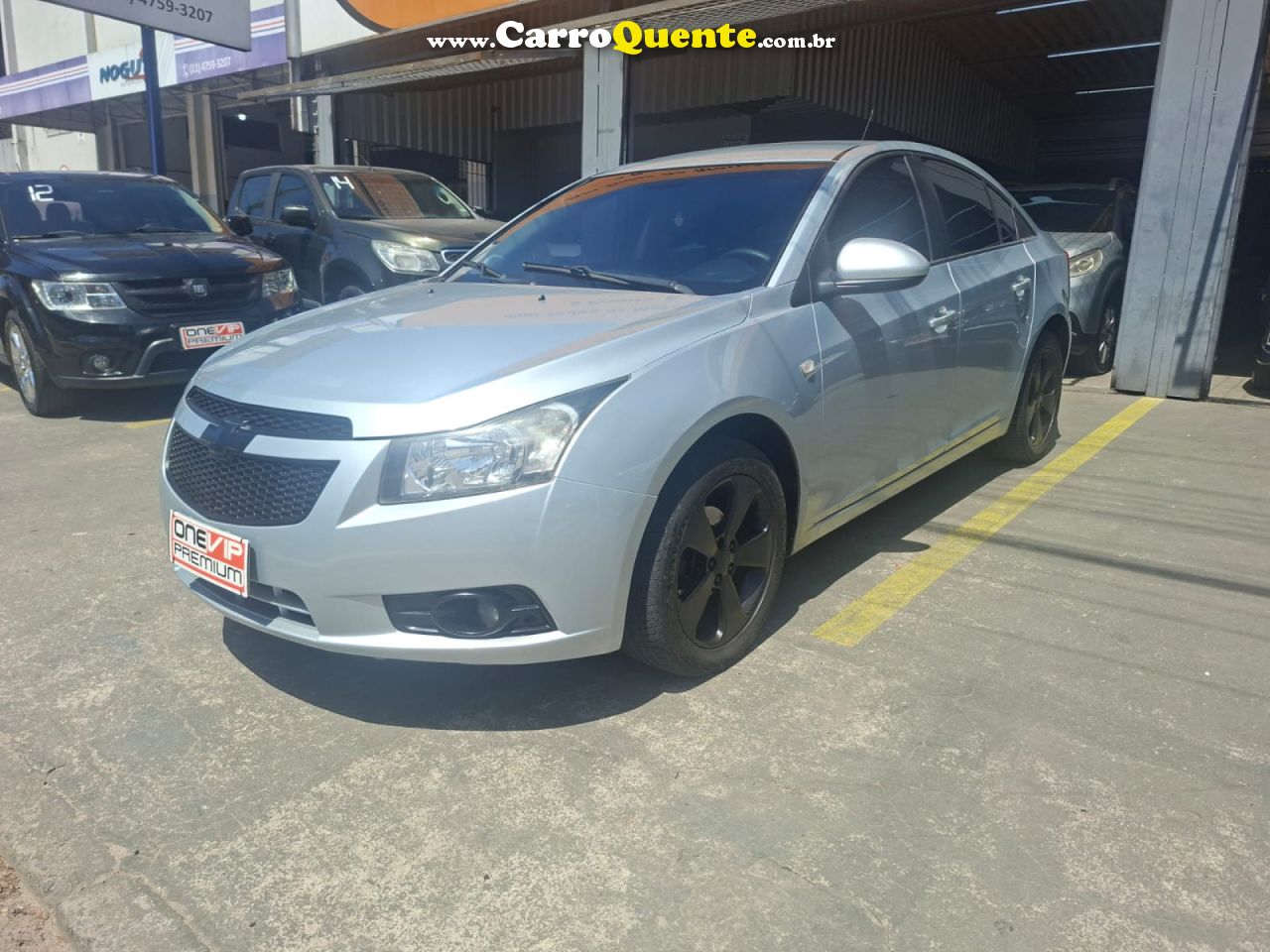 CHEVROLET   CRUZE LT 1.8 16V FLEXPOWER 4P AUT.   PRATA 2012 1.8 FLEX - Loja