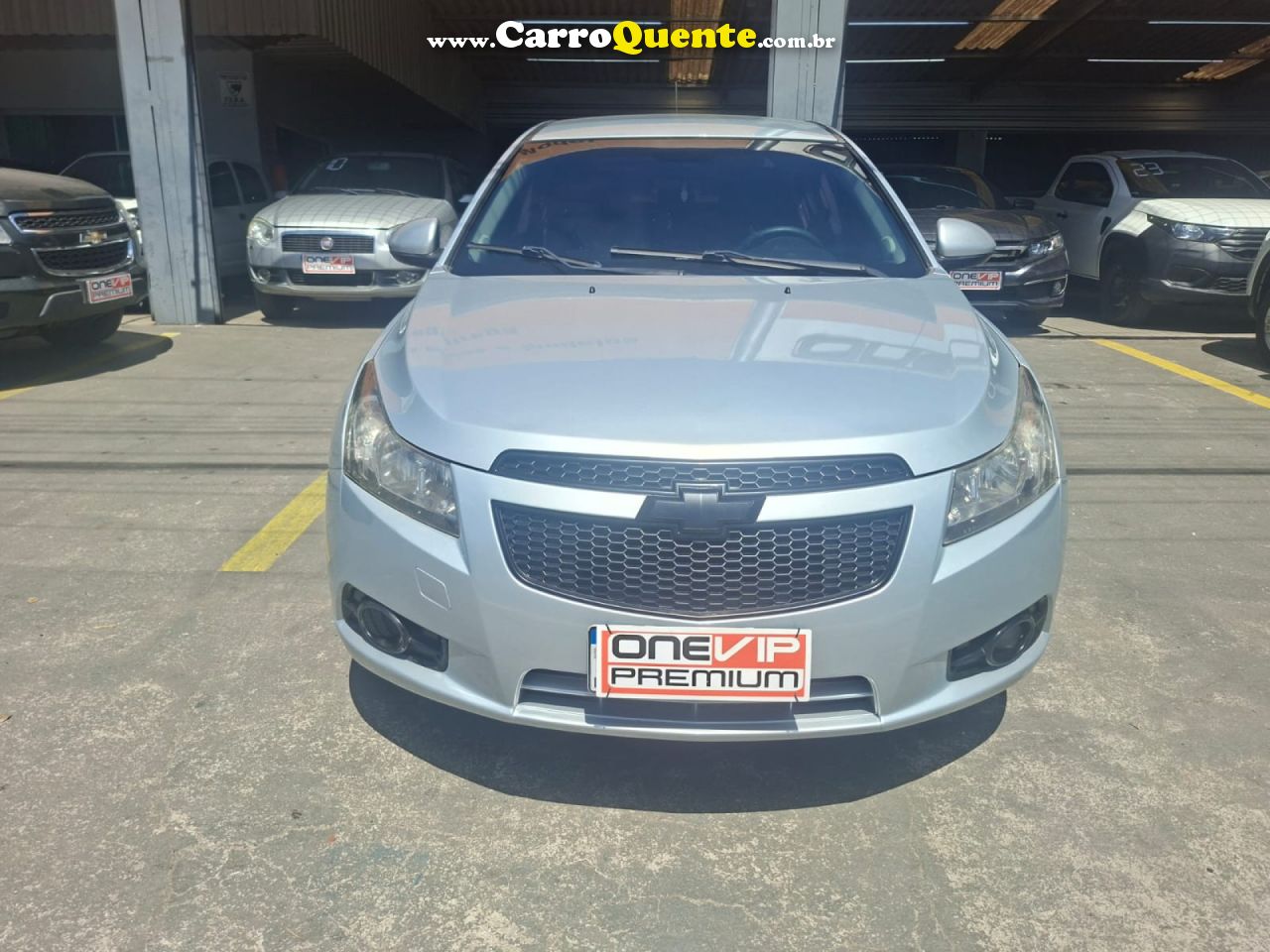 CHEVROLET   CRUZE LT 1.8 16V FLEXPOWER 4P AUT.   PRATA 2012 1.8 FLEX - Loja