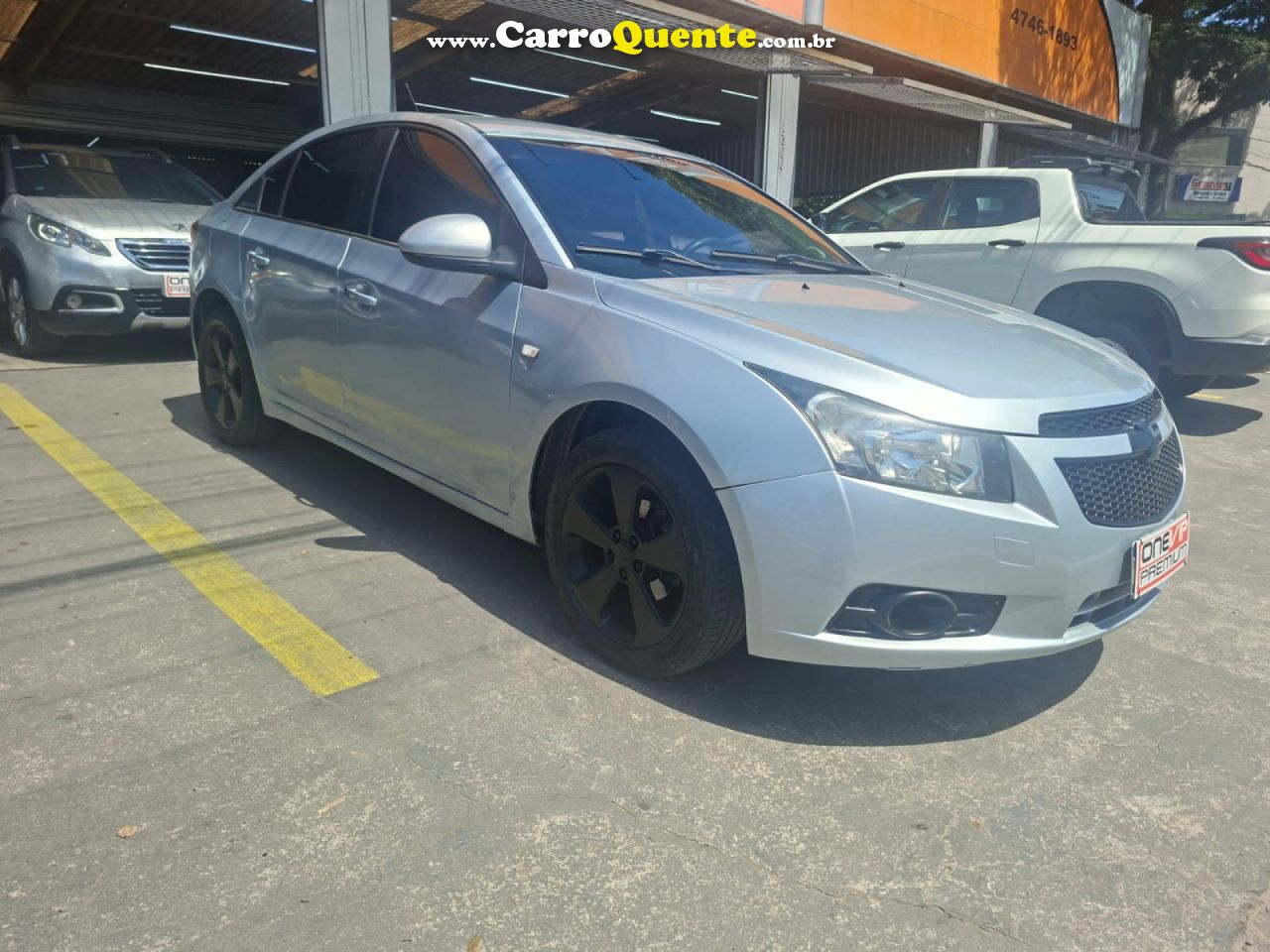 CHEVROLET   CRUZE LT 1.8 16V FLEXPOWER 4P AUT.   PRATA 2012 1.8 FLEX - Loja