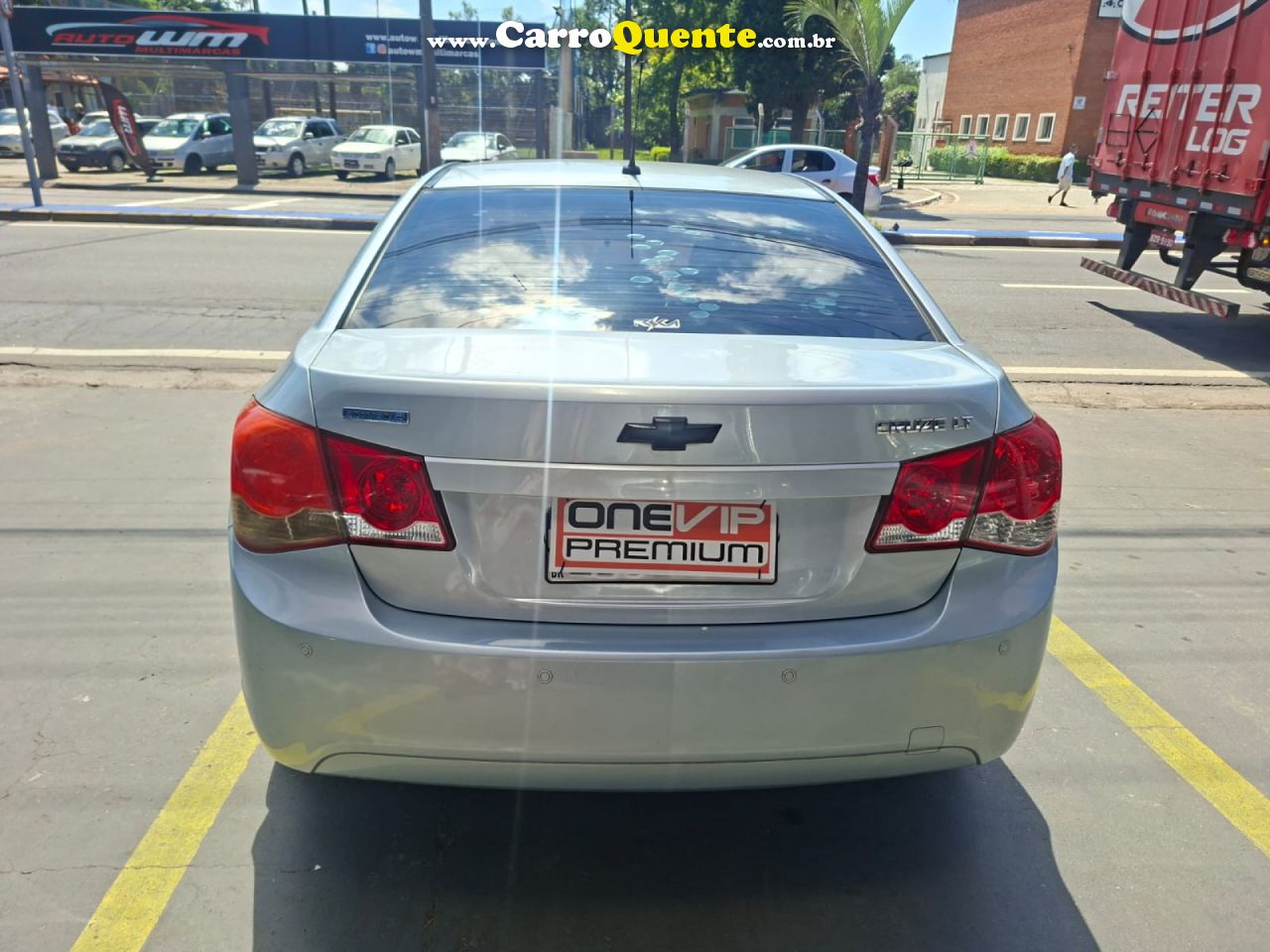 CHEVROLET   CRUZE LT 1.8 16V FLEXPOWER 4P AUT.   PRATA 2012 1.8 FLEX - Loja