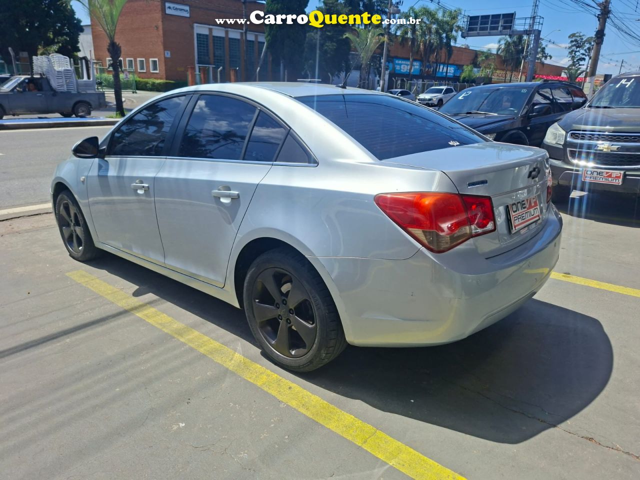 CHEVROLET   CRUZE LT 1.8 16V FLEXPOWER 4P AUT.   PRATA 2012 1.8 FLEX - Loja