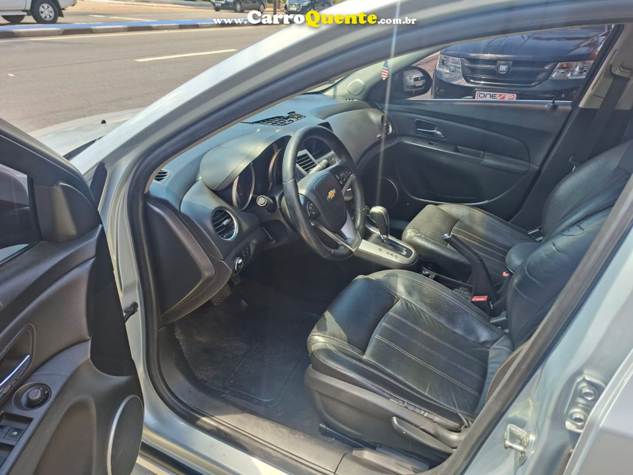 CHEVROLET   CRUZE LT 1.8 16V FLEXPOWER 4P AUT.   PRATA 2012 1.8 FLEX - Loja