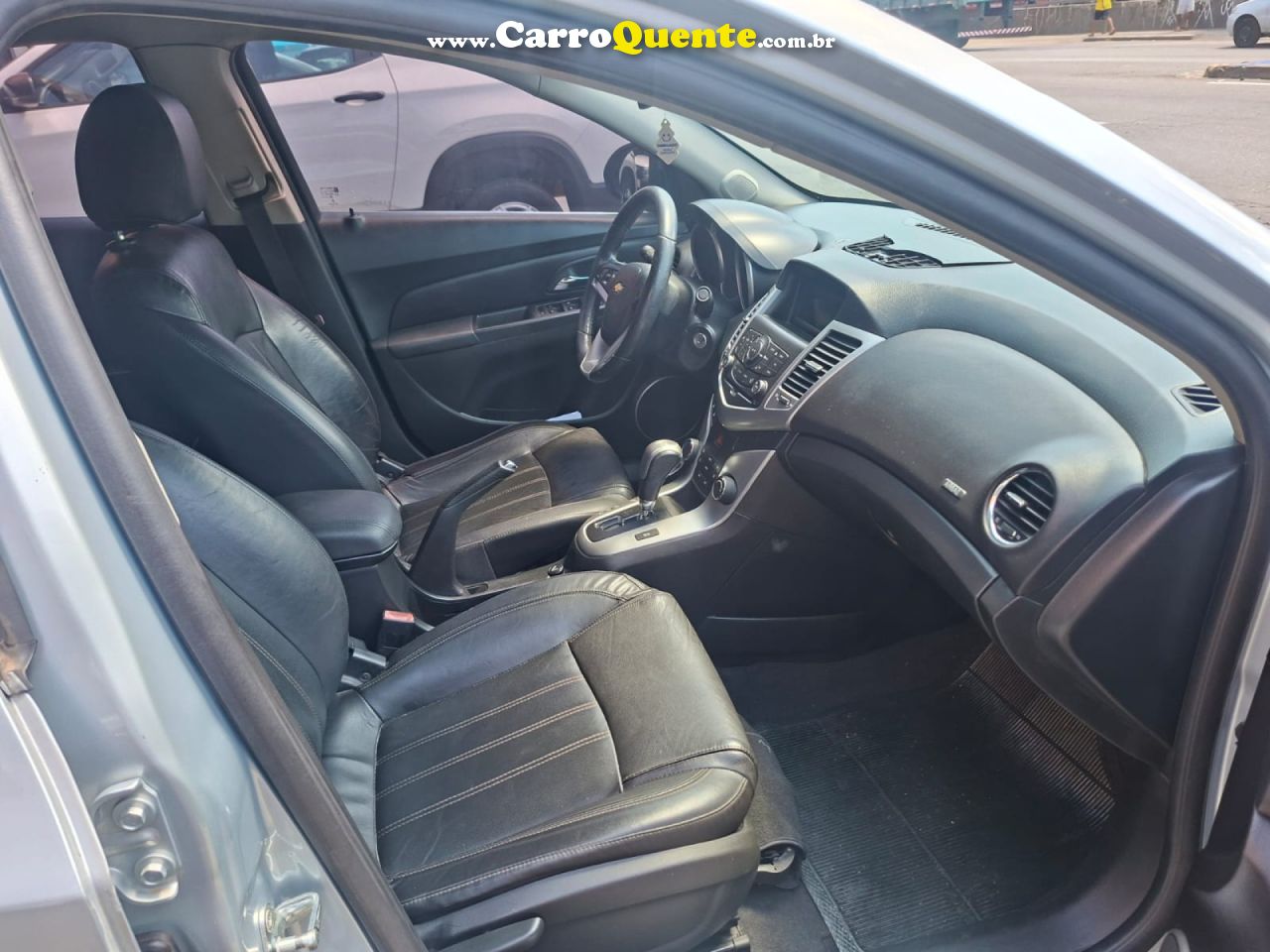 CHEVROLET   CRUZE LT 1.8 16V FLEXPOWER 4P AUT.   PRATA 2012 1.8 FLEX - Loja