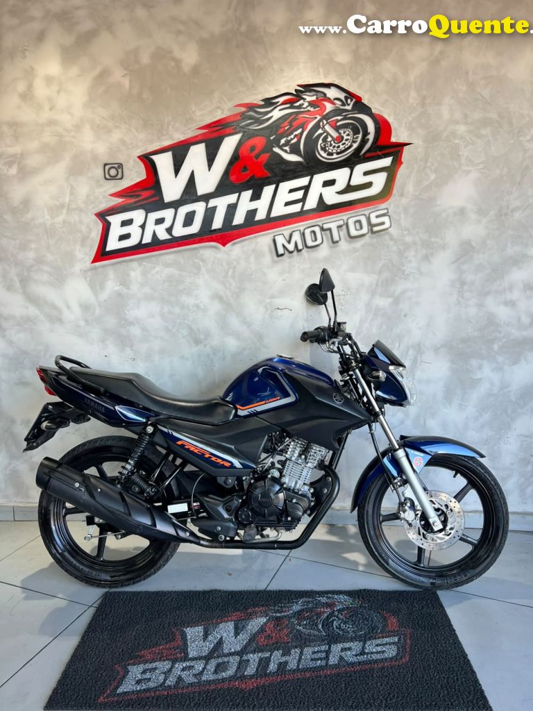 YAMAHA    YBR150 FACTOR ED   AZUL 2024 150 FLEX - Loja