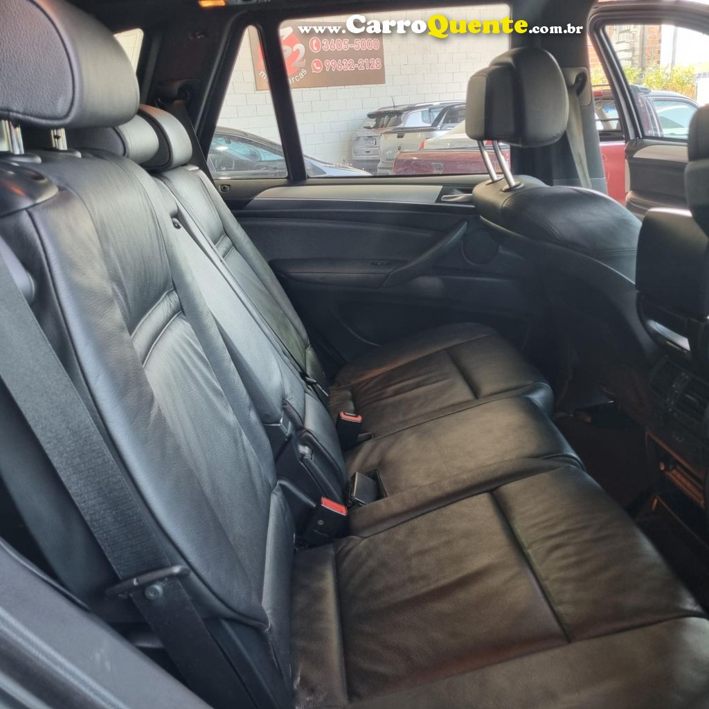 BMW   X5 4.8 4X4 V8 32V 360CV   PRATA 2008 4.8 GASOLINA - Loja