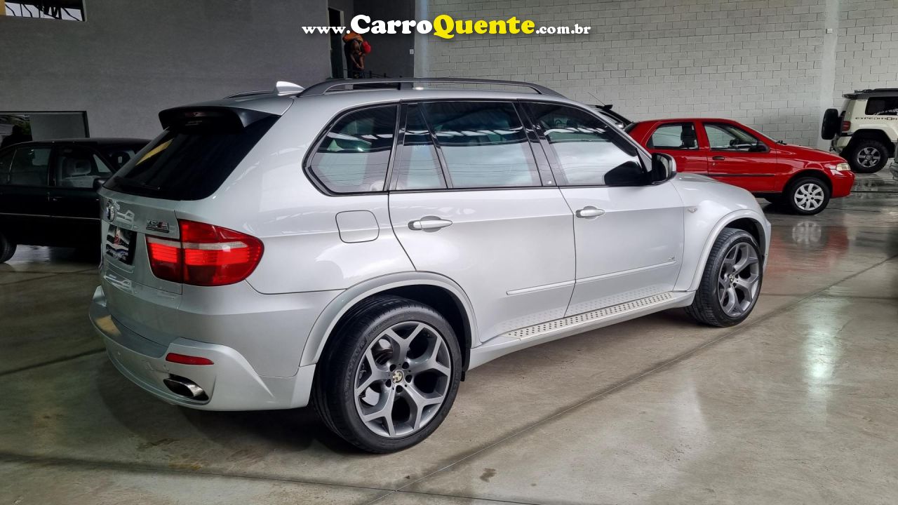 BMW   X5 4.8 4X4 V8 32V 360CV   PRATA 2008 4.8 GASOLINA - Loja