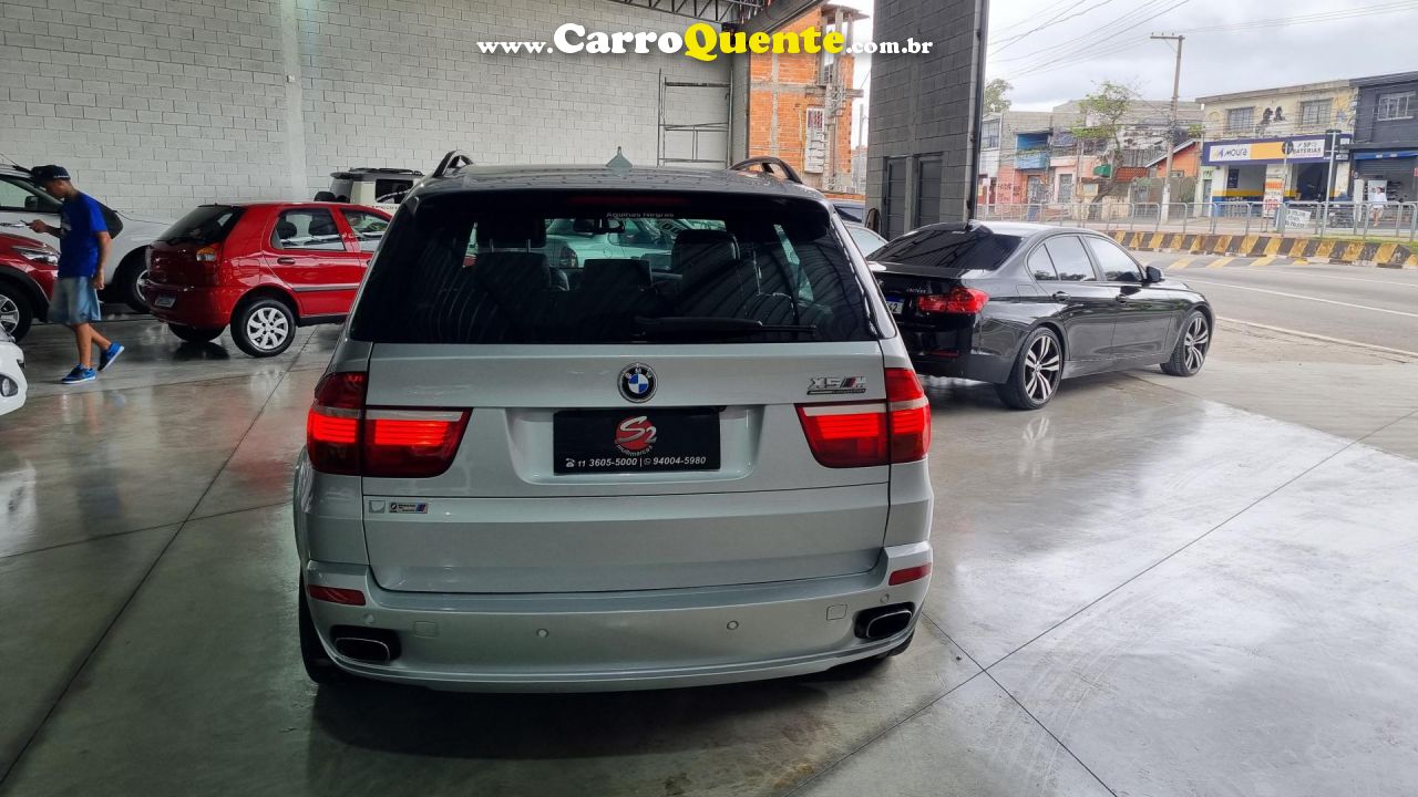 BMW   X5 4.8 4X4 V8 32V 360CV   PRATA 2008 4.8 GASOLINA - Loja